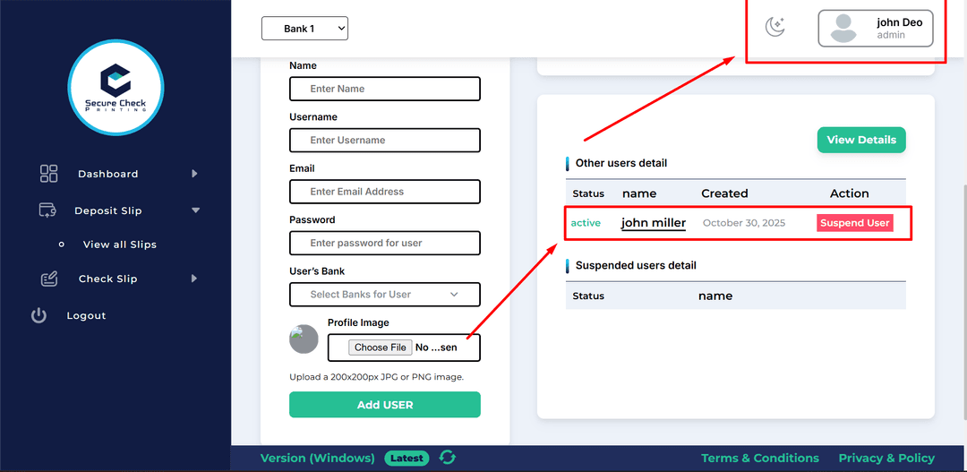 forgot user password