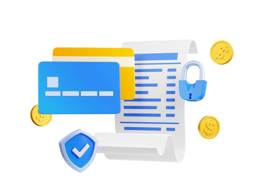 manage check and deposit slip